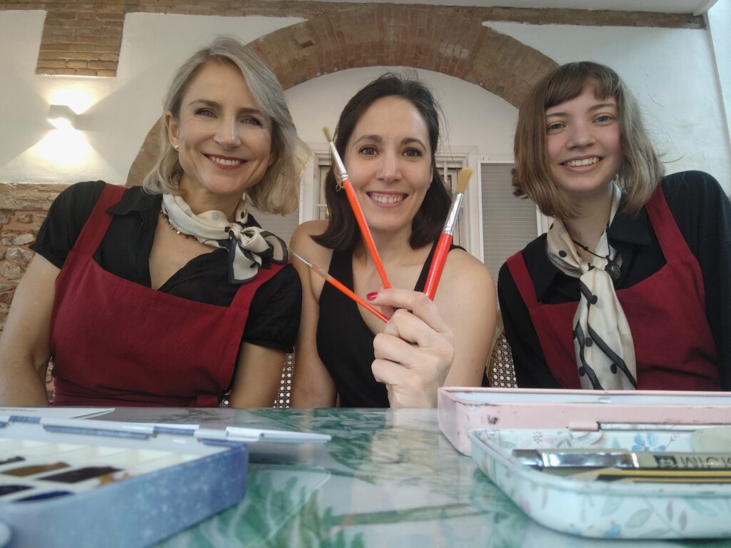 Paula, Raquel y Lucía, artistas de Boda Art Studio