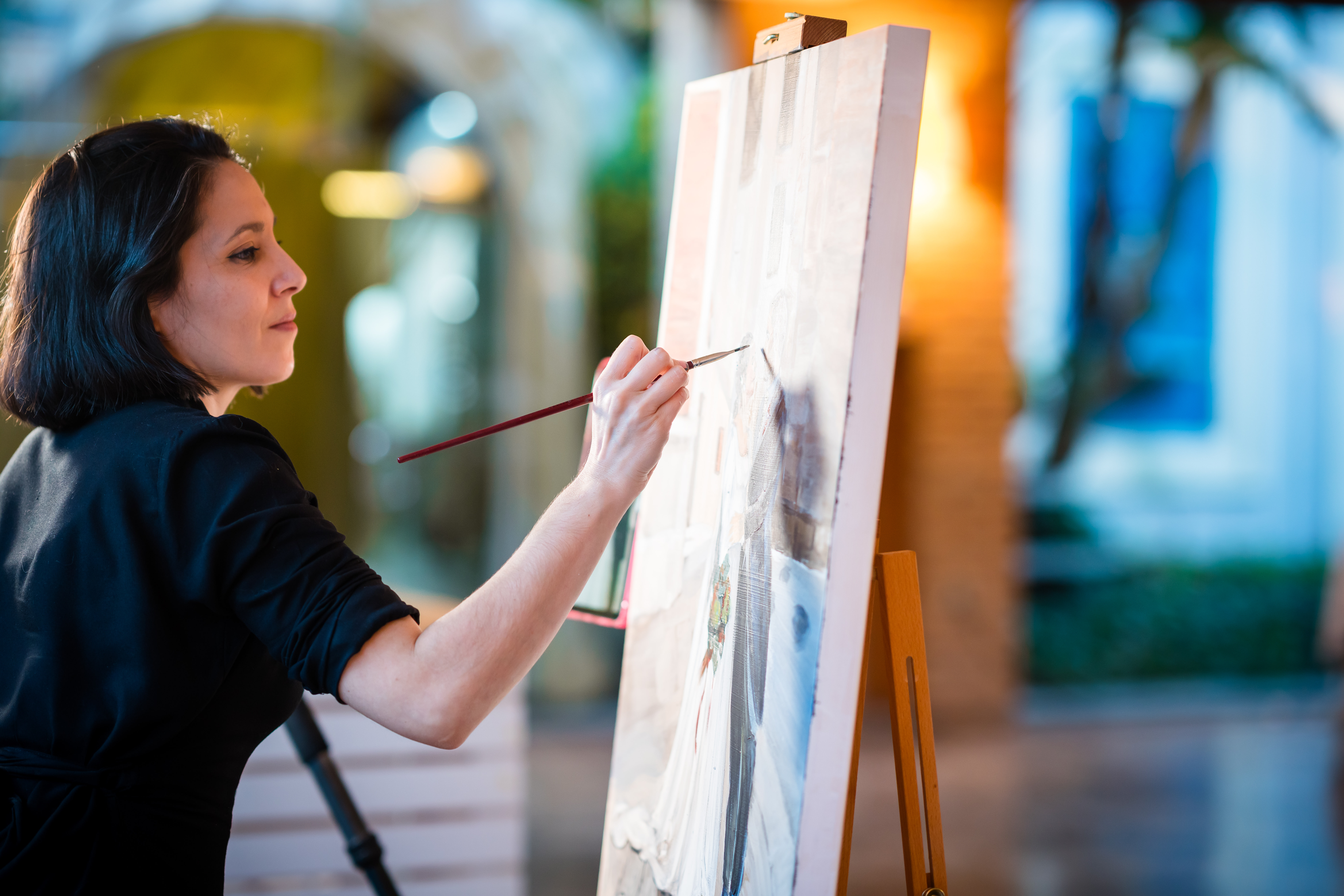 ¿Cuánto cuesta la pintura en directo para una boda?